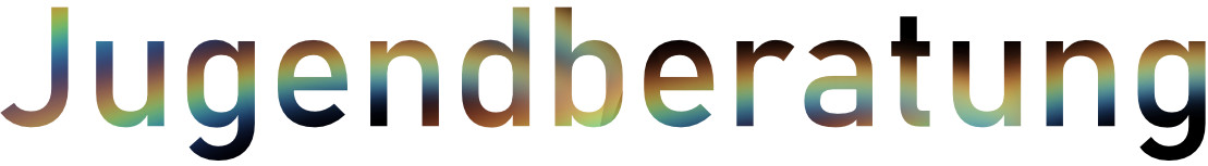 Dekorativer Schriftzug Jugendberatung