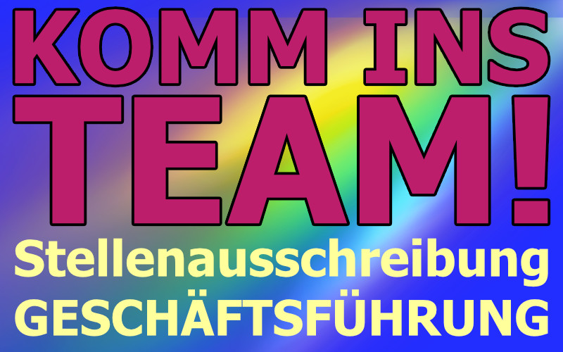 Stellenausschreibung Geschäftsführung