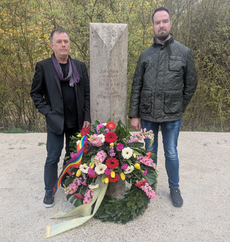 Kranzniederlegung in Flossenbürg 2026